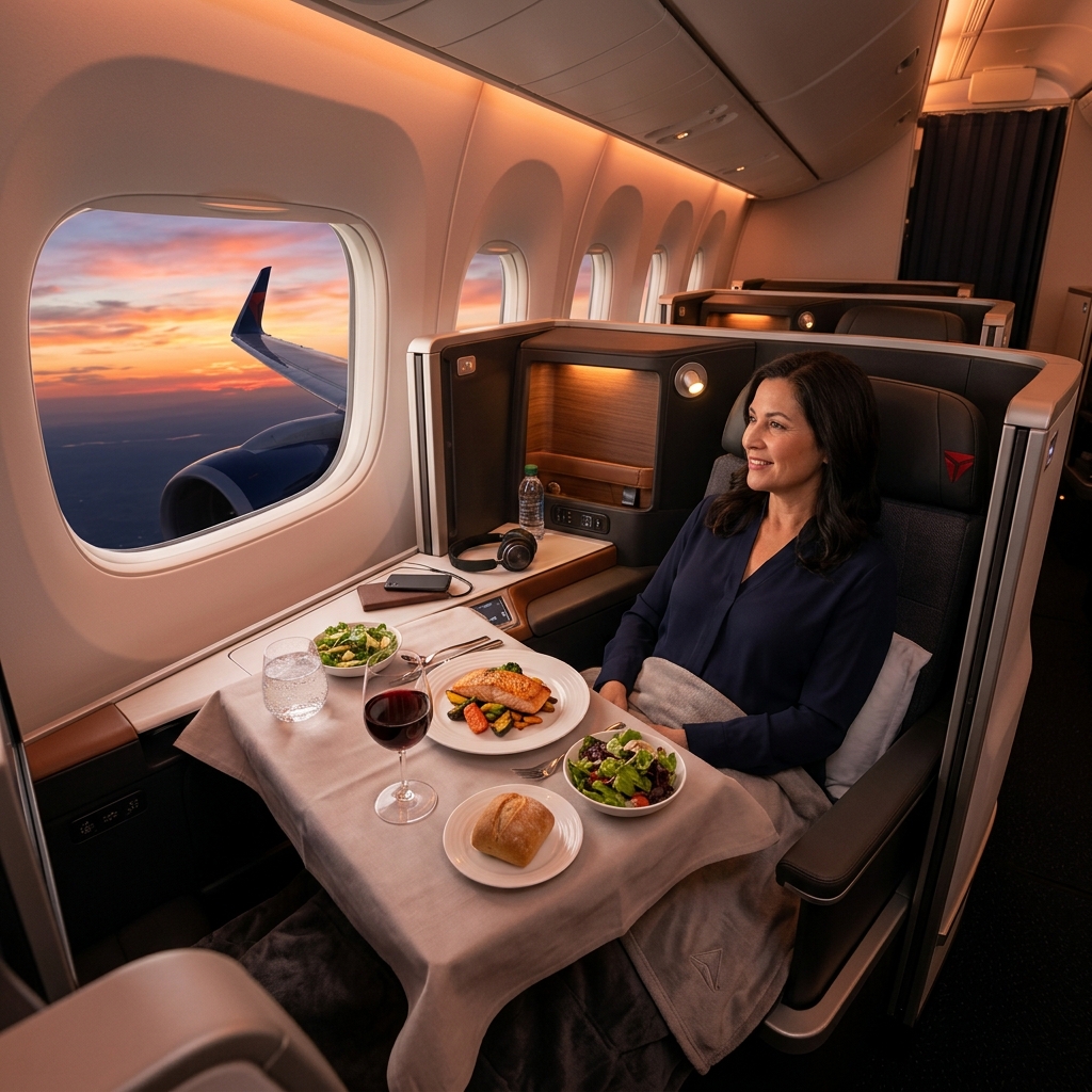 Delta Airlines First Class
